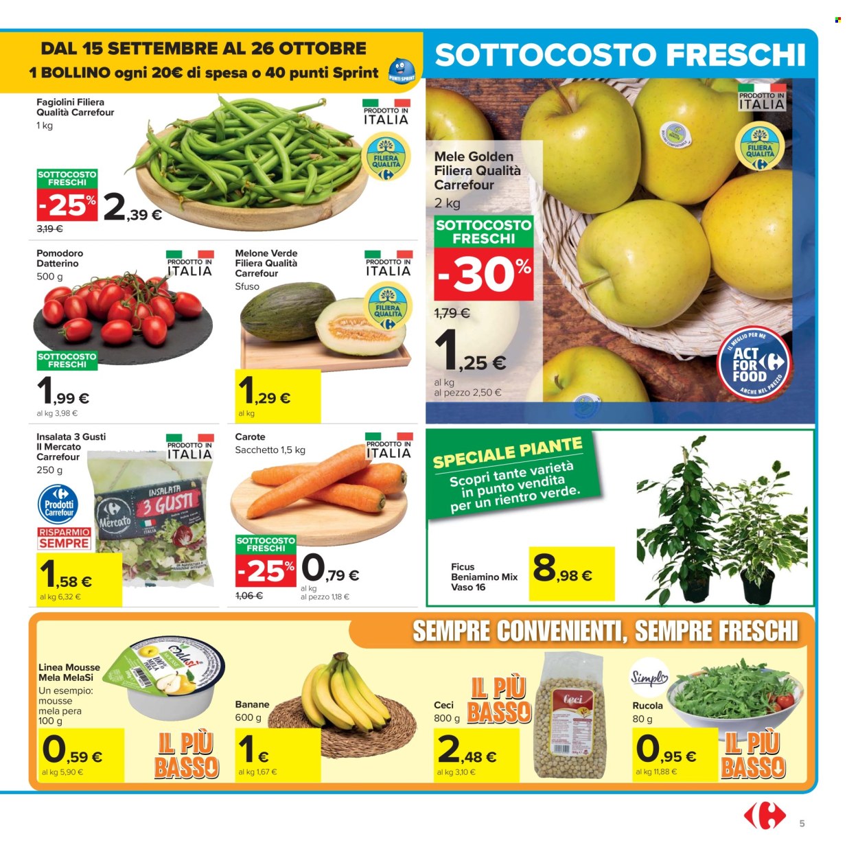 Volantino Carrefour - 15/9/2025 - 25/9/2025. Pagina 5