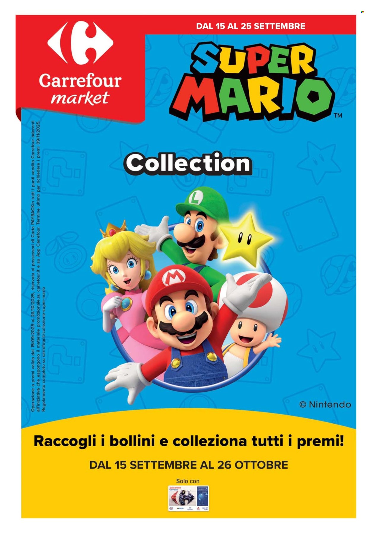 Volantino Carrefour - 15/9/2025 - 25/9/2025. Pagina 1