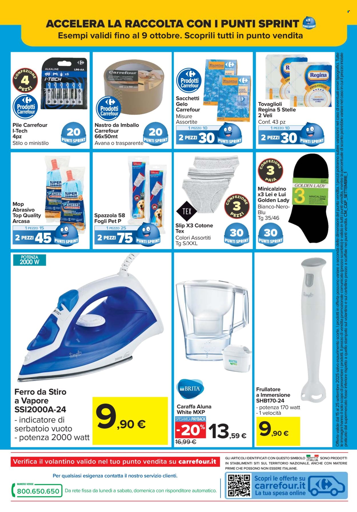 Volantino Carrefour - 15/9/2025 - 25/9/2025. Pagina 18