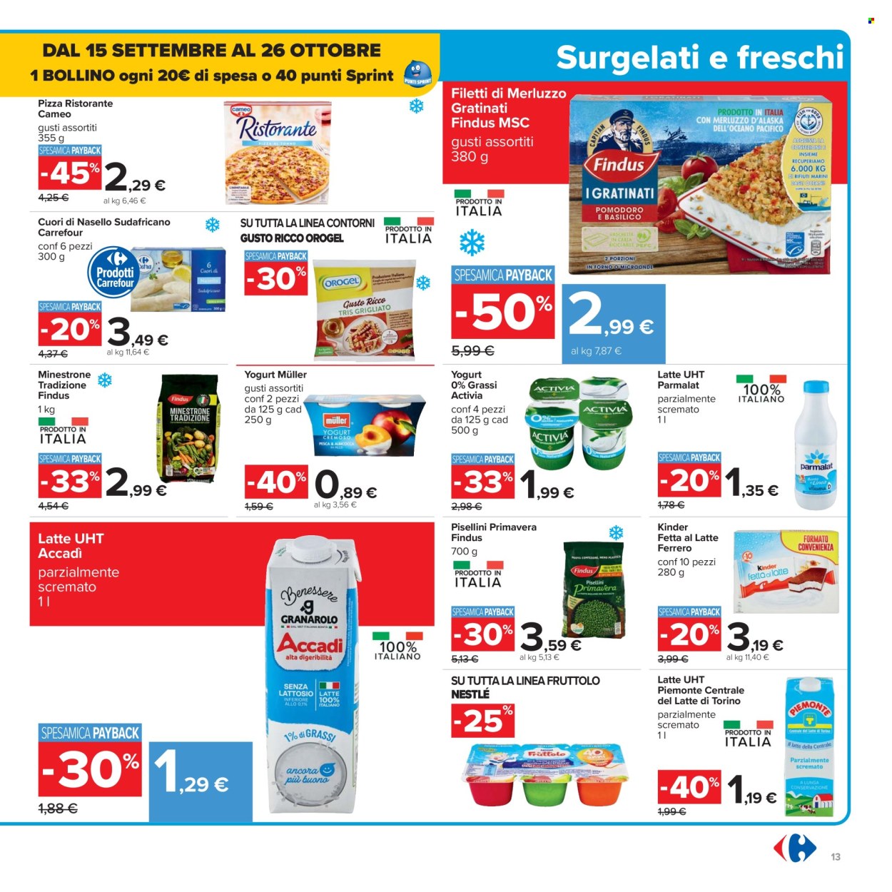 Volantino Carrefour - 15/9/2025 - 25/9/2025. Pagina 13