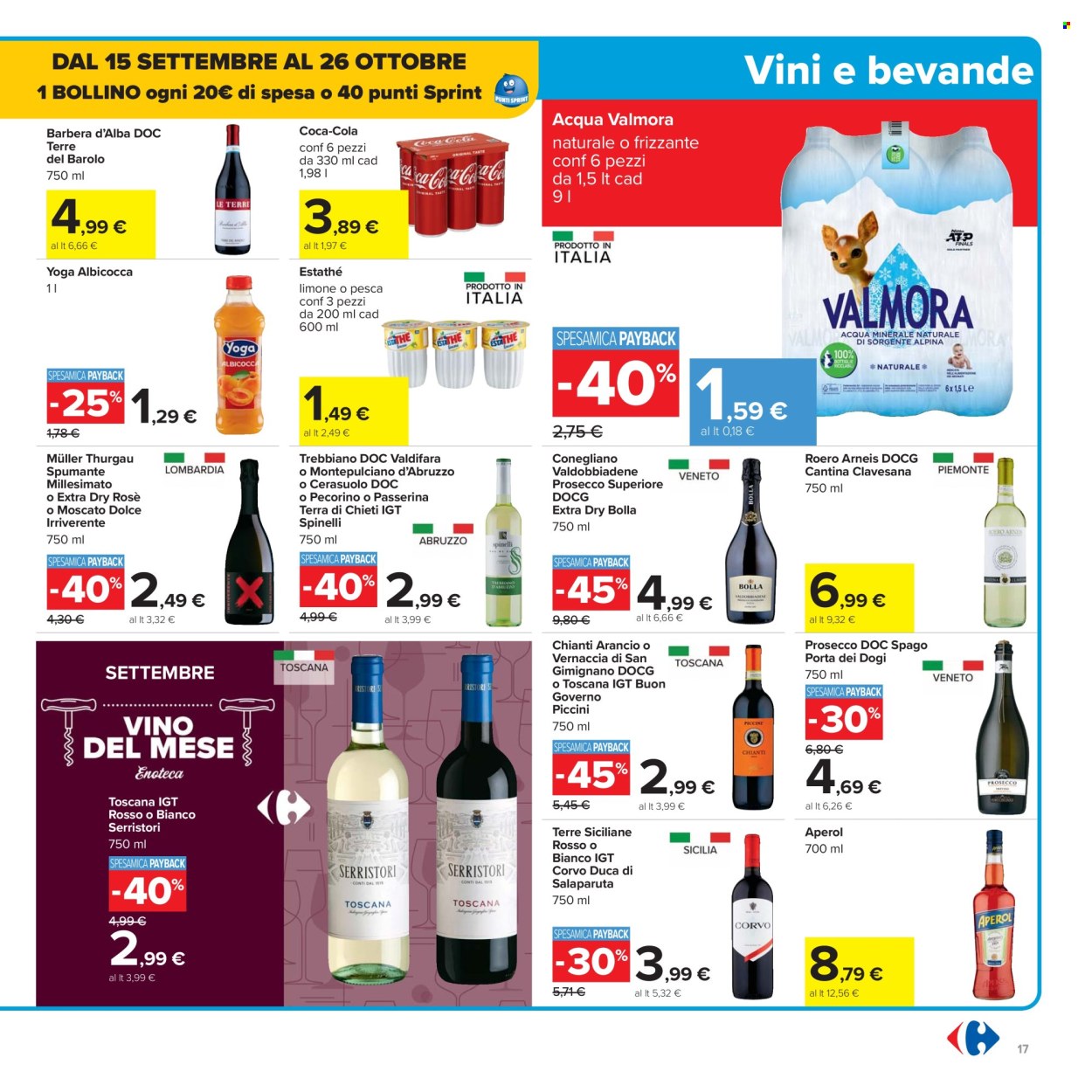 Volantino Carrefour - 15/9/2025 - 25/9/2025. Pagina 17
