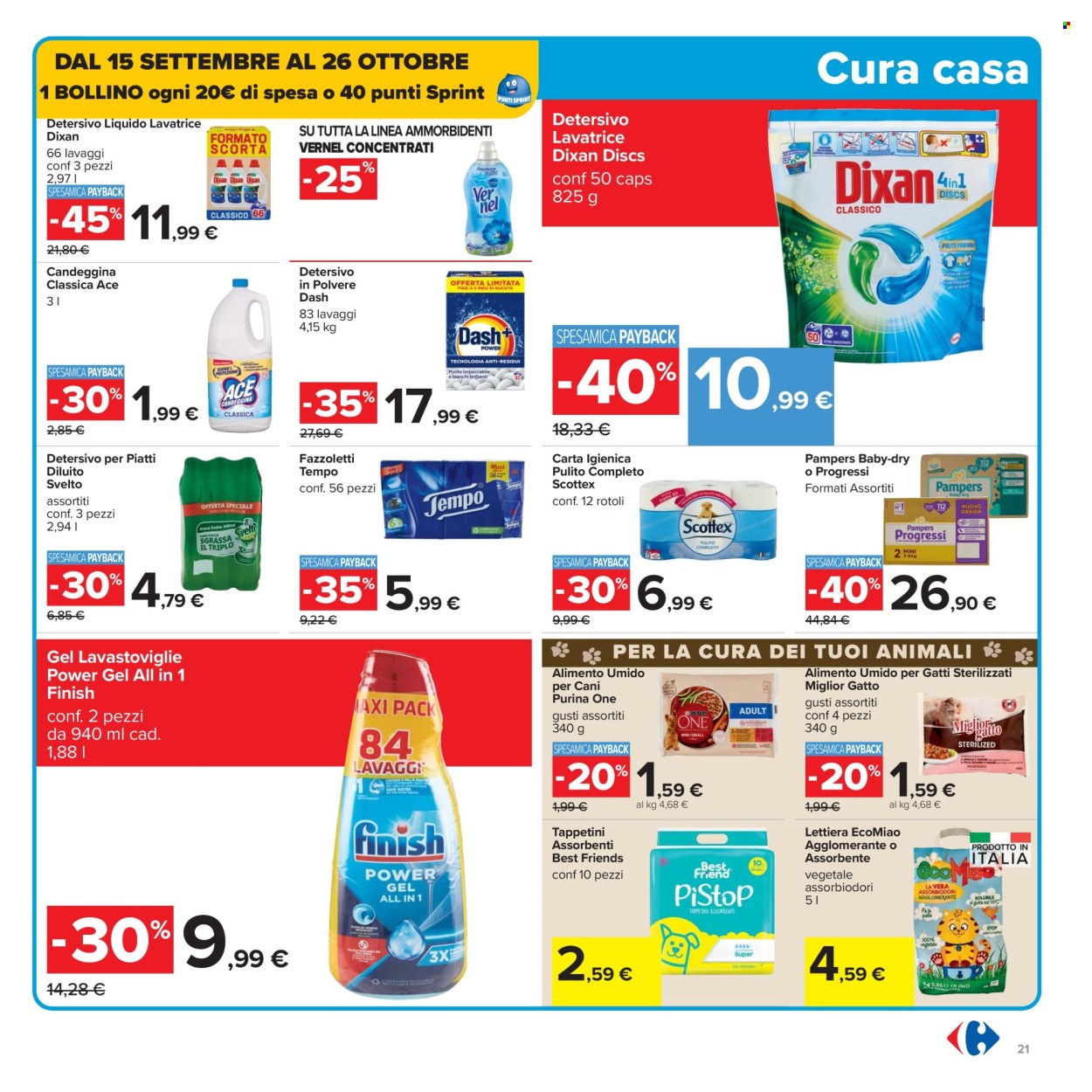 Volantino Carrefour - 15/9/2025 - 25/9/2025. Pagina 21