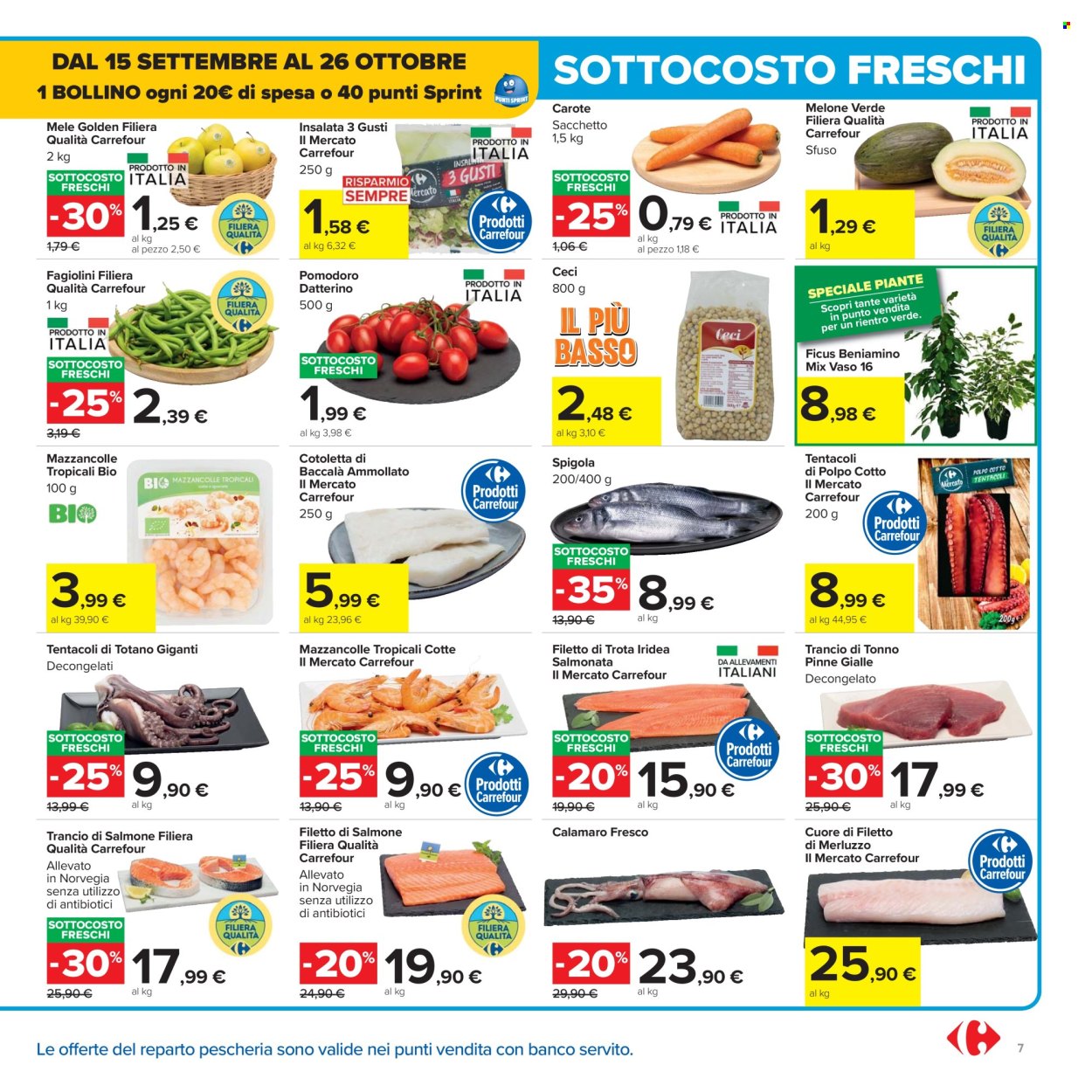 Volantino Carrefour - 15/9/2025 - 25/9/2025. Pagina 7