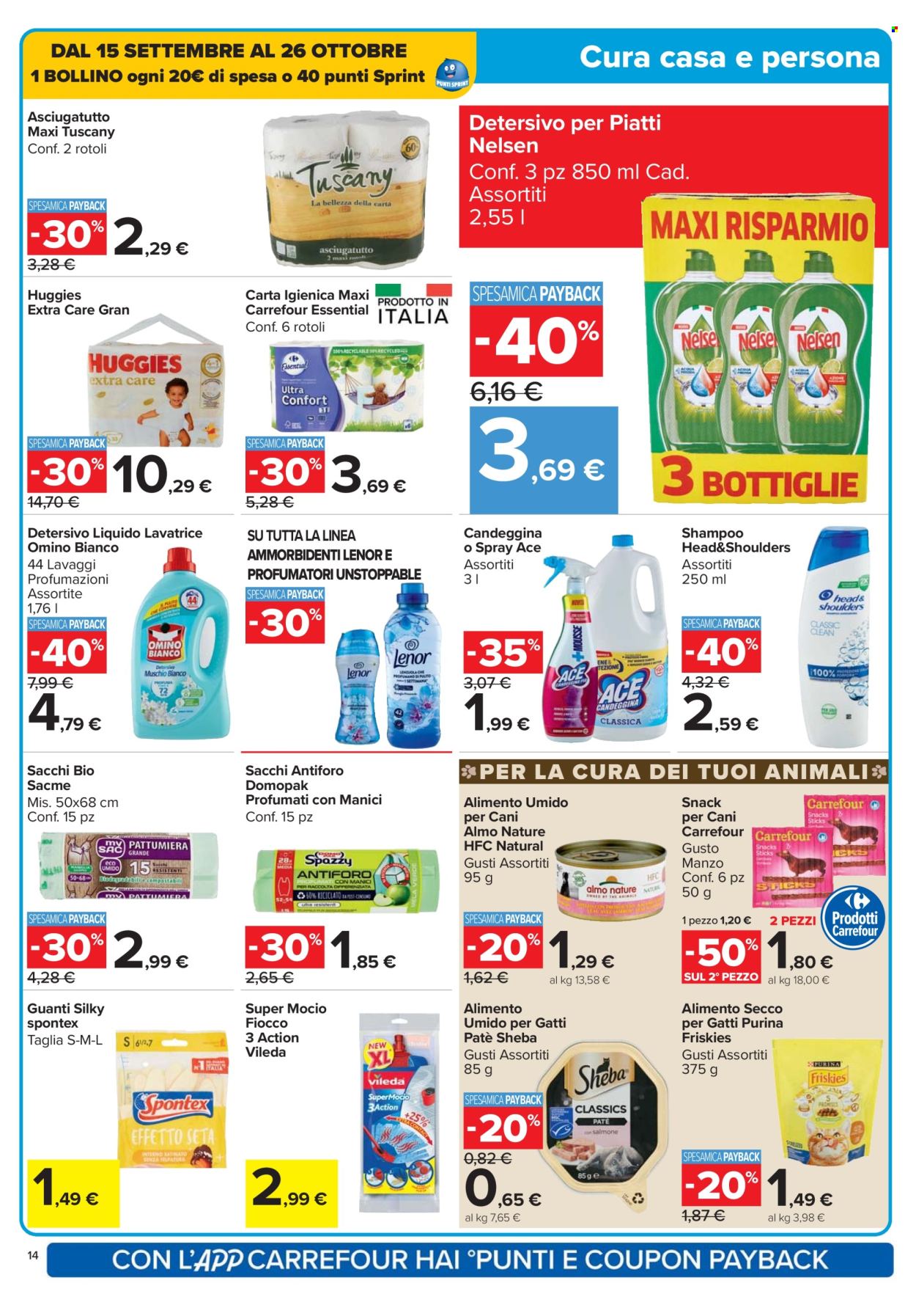 Volantino Carrefour - 15/9/2025 - 25/9/2025. Pagina 14