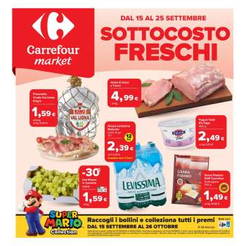 Volantino Carrefour - 15/9/2025 - 25/9/2025.