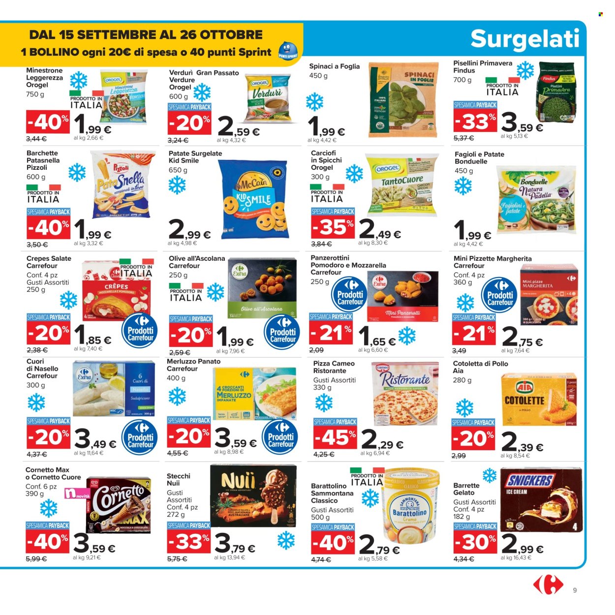 Volantino Carrefour - 15/9/2025 - 25/9/2025. Pagina 9