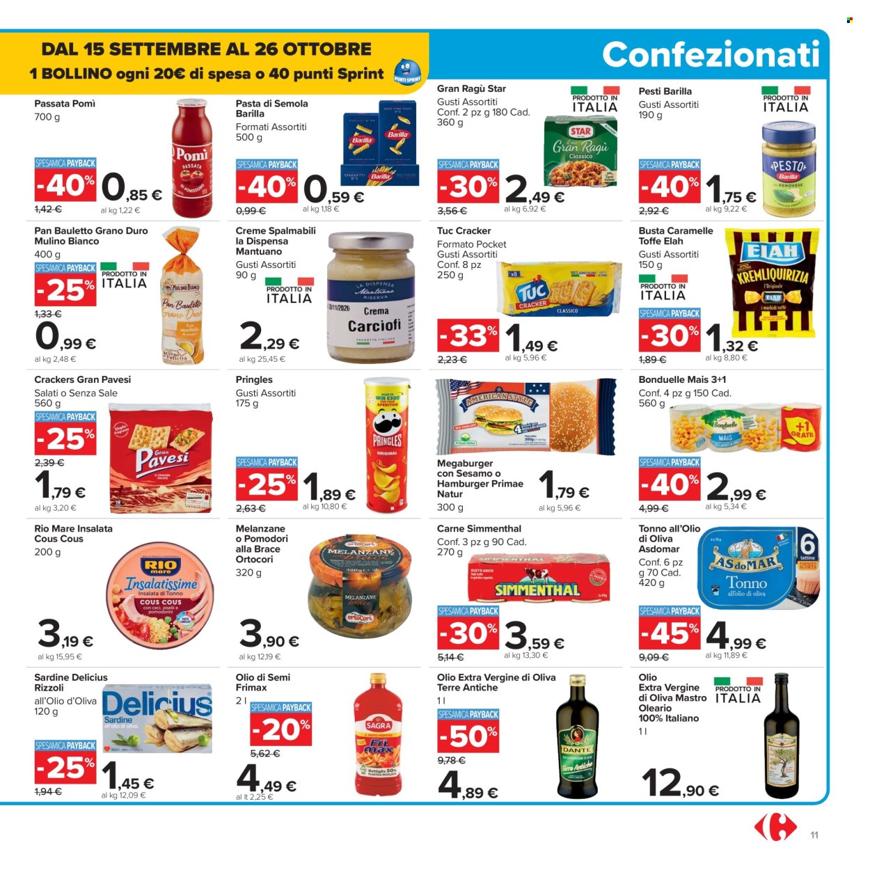 Volantino Carrefour - 15/9/2025 - 25/9/2025. Pagina 11