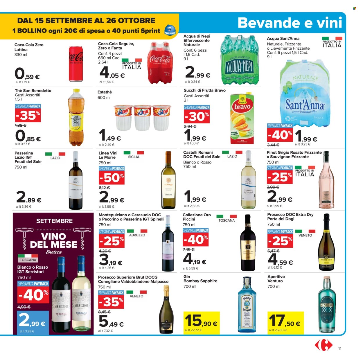 Volantino Carrefour - 15/9/2025 - 25/9/2025. Pagina 11