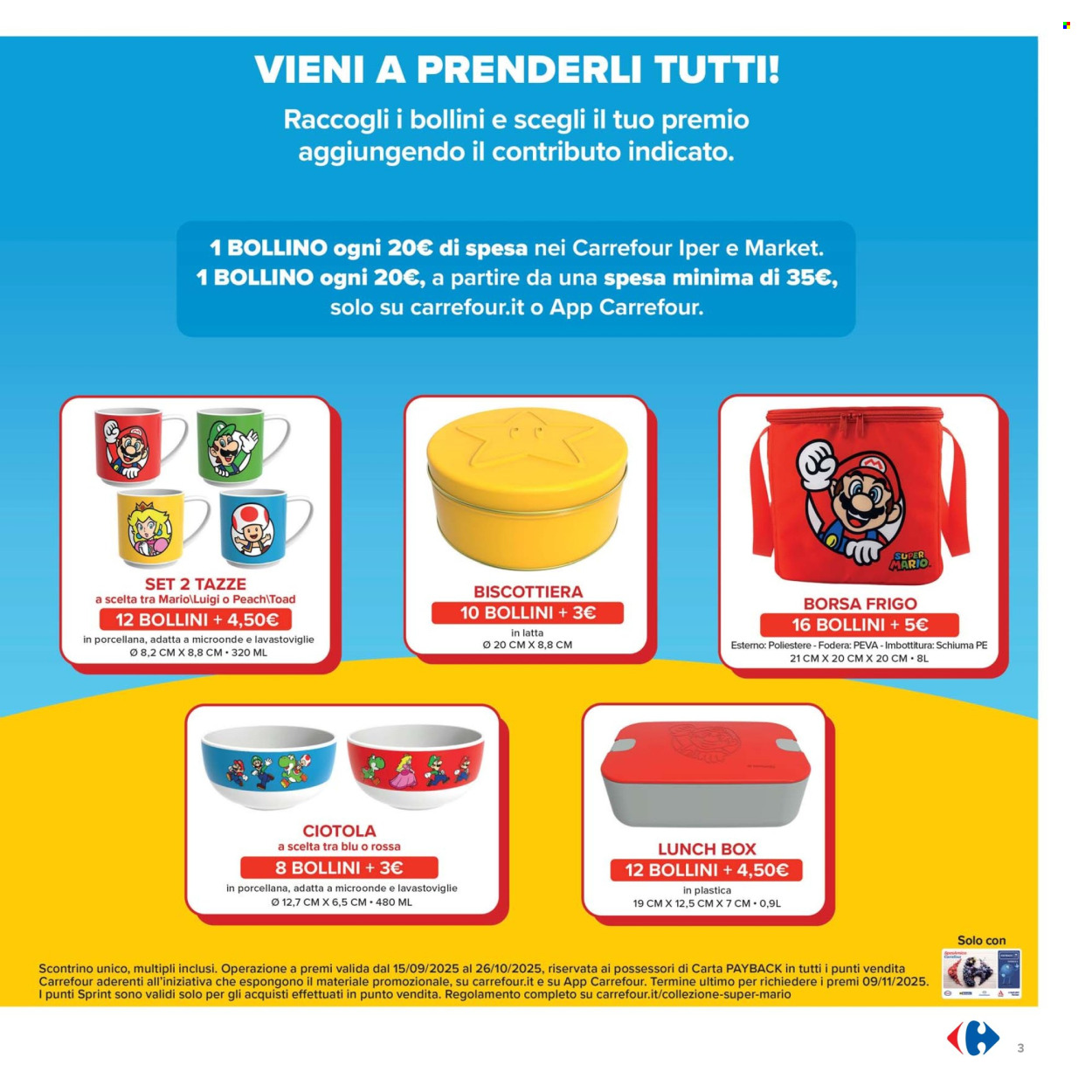 Volantino Carrefour - 15/9/2025 - 25/9/2025. Pagina 3