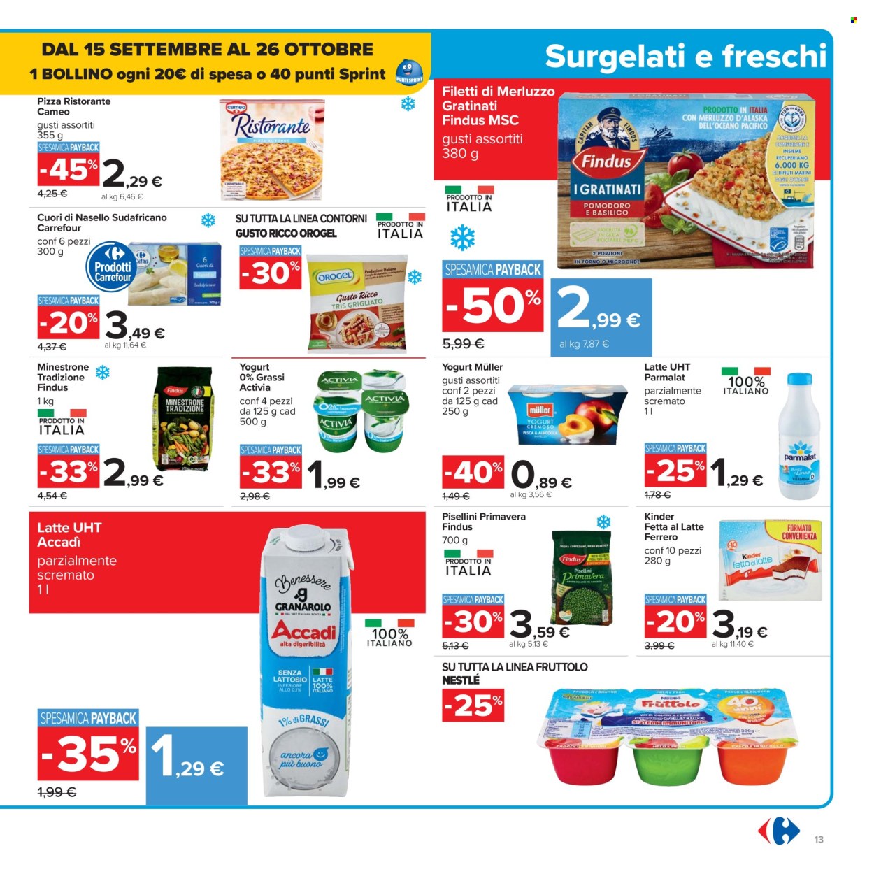 Volantino Carrefour - 15/9/2025 - 25/9/2025. Pagina 13