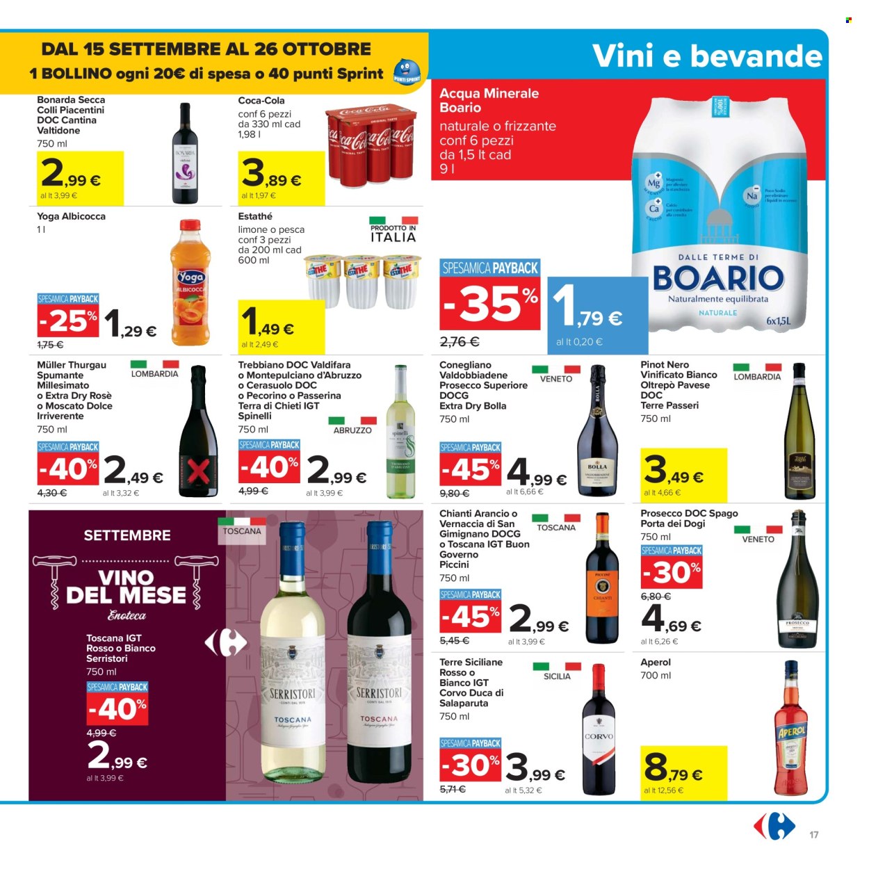 Volantino Carrefour - 15/9/2025 - 25/9/2025. Pagina 17