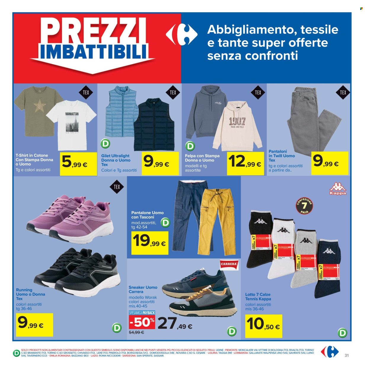 Volantino Carrefour - 15/9/2025 - 25/9/2025. Pagina 31