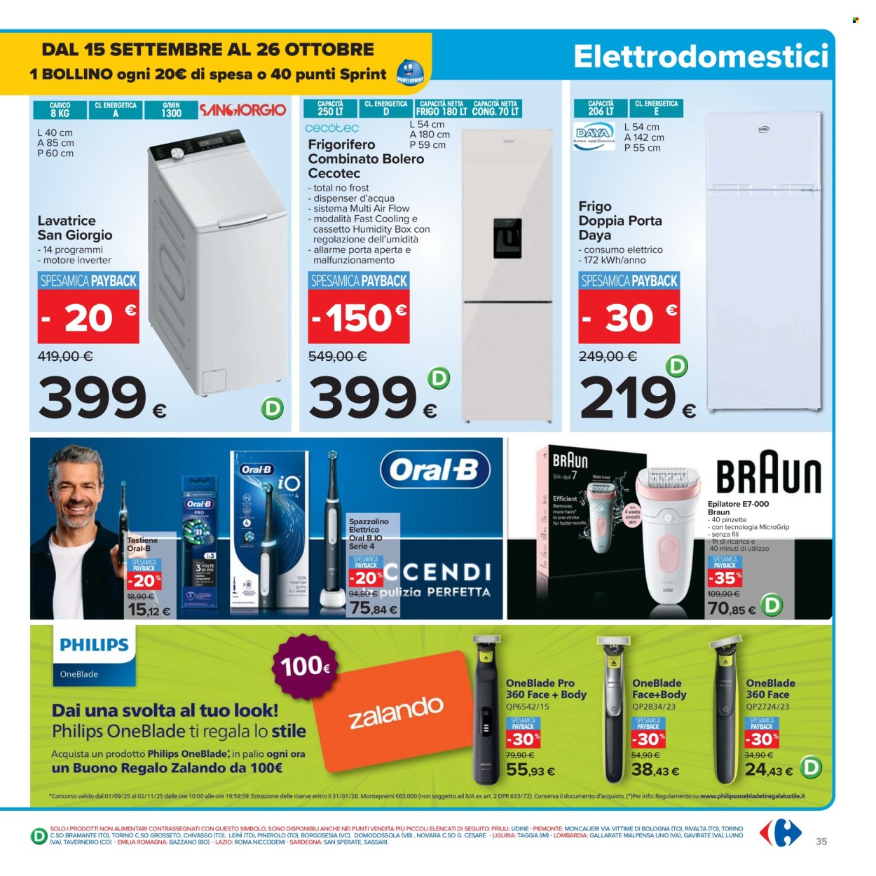 Volantino Carrefour - 15/9/2025 - 25/9/2025. Pagina 35