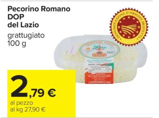Pecorino Romano DOP del Lazio