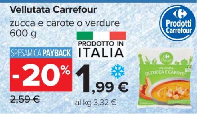 Vellutata Carrefour