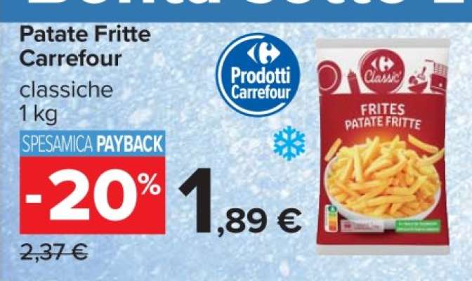 Patate Fritte Carrefour