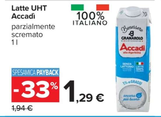Latte UHT Accadì