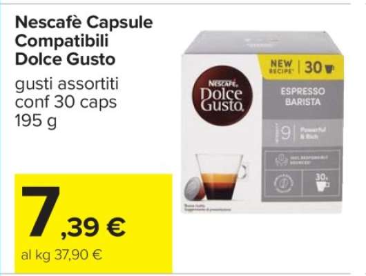 Nescafè Capsule Compatibili Dolce Gusto