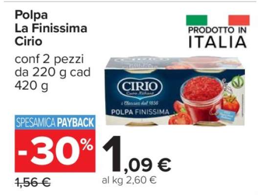 Polpa La Finissima Cirio