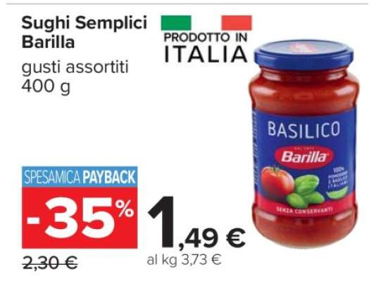 Sughi Semplici Barilla