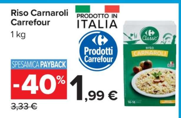 Riso Carnaroli Carrefour