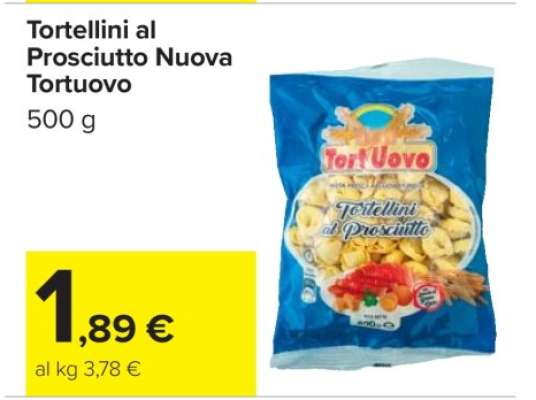 Tortellini al Prosciutto Nuova Tortuovo