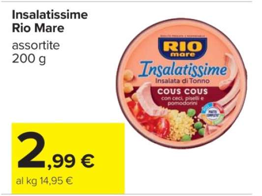 Insalatissime Rio Mare