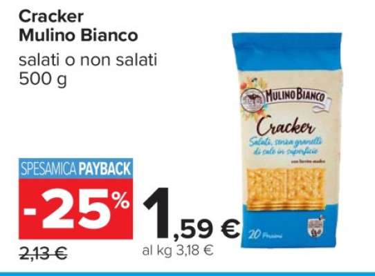 Cracker Mulino Bianco