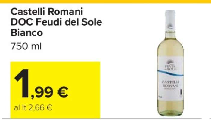 Castelli Romani DOC Feudi del Sole Bianco