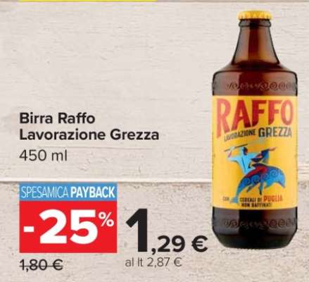 Birra Raffo Lavorazione Grezza