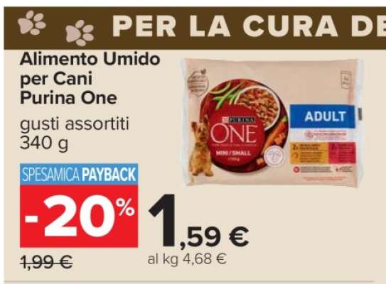 Alimento Umido per Cani Purina One