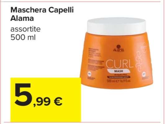 Maschera Capelli Alama