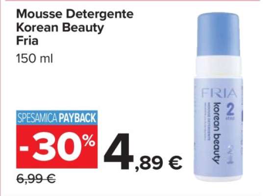 Mousse Detergente Korean Beauty Fria