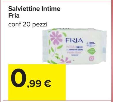 Salviettine Intime Fria