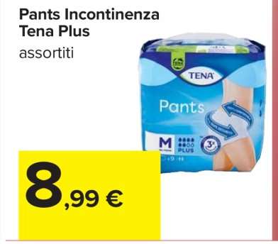 Pants Incontinenza Tena Plus