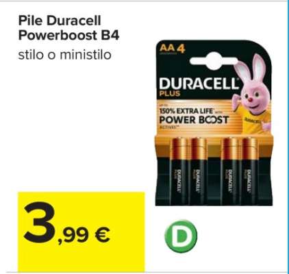 Pile Duracell Powerboost B4