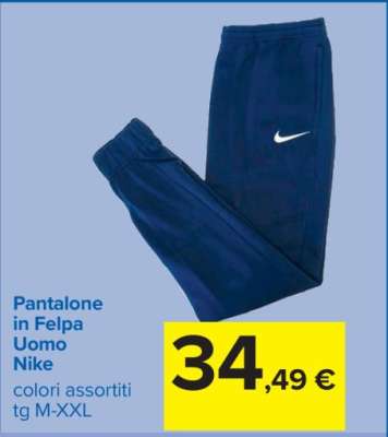 Pantalone in Felpa Uomo Nike