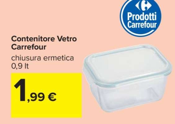 Contenitore Vetro Carrefour