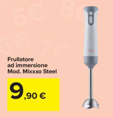 Frullatore ad immersione Mod. Mixxxo Steel