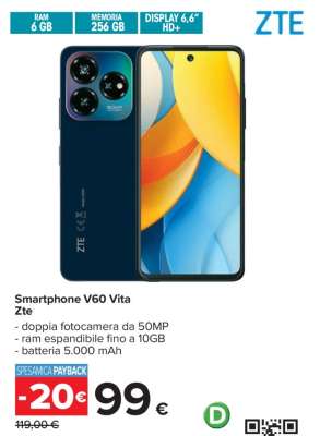 Smartphone V60 Vita Zte