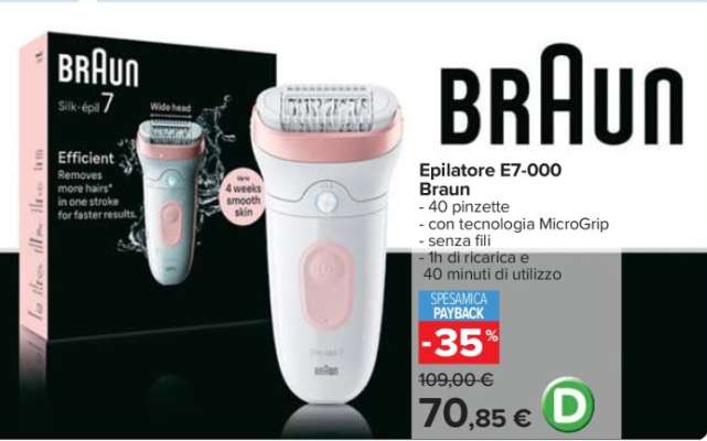 Epilatore E7-000 Braun