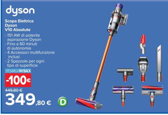 DYSON - V10 Absolute