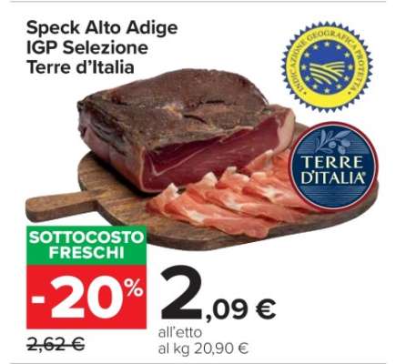 Speck Alto Adige IGP Selezione Terre d’Italia