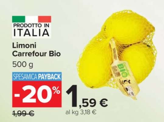 Limoni Carrefour Bio