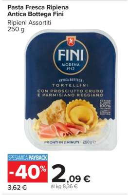 Pasta Fresca Ripiena Antica Bottega Fini