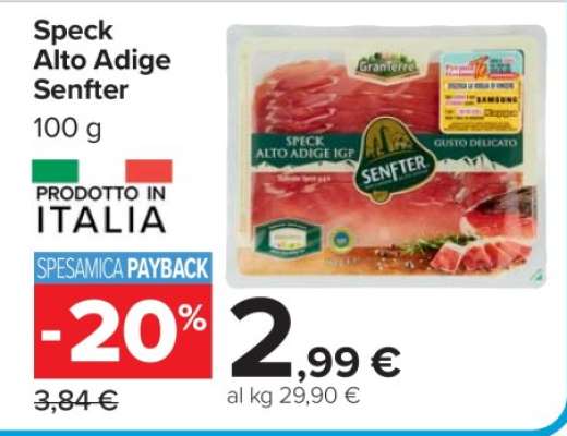 Speck Alto Adige Senfter