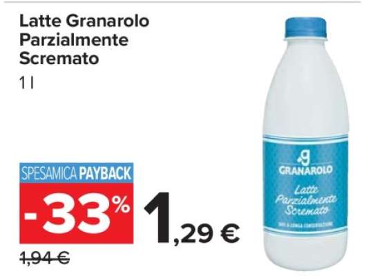 Latte Granarolo Parzialmente Scremato