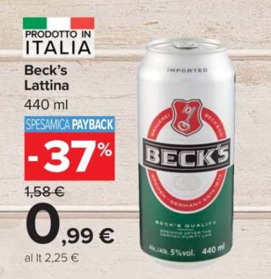 Beck’s Lattina