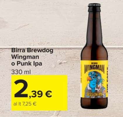 Birra Brewdog Wingman o Punk Ipa