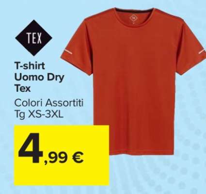 T-shirt Uomo Dry Tex